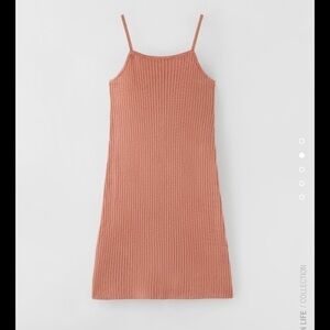 Zara Brick Rib Knit Dress